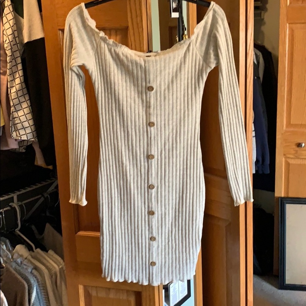 Off the shoulder dress